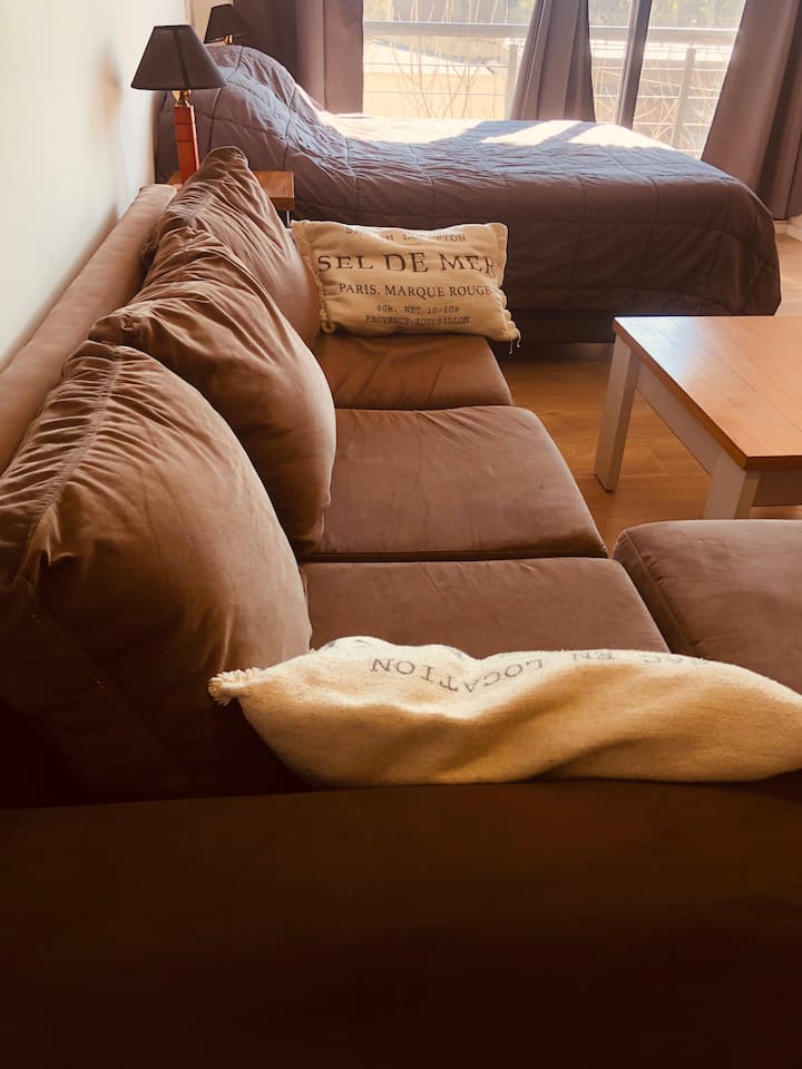 Departamento monoambiente con balcón en San Telmo
