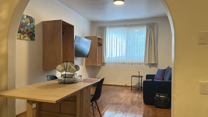 Cómodo Departamento En La Colonia Roma Sur F - Mexiko-Stadt