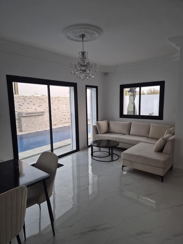 Villa Tozali Avec Piscine Chauffée-djerba- Tunisie - Tunisie