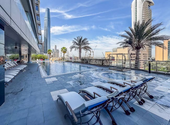 Higth Floor w/ Cute Design and Palm View in Marina — foto 2