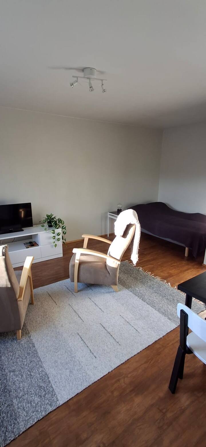 غرفة المعيشة والألكوف