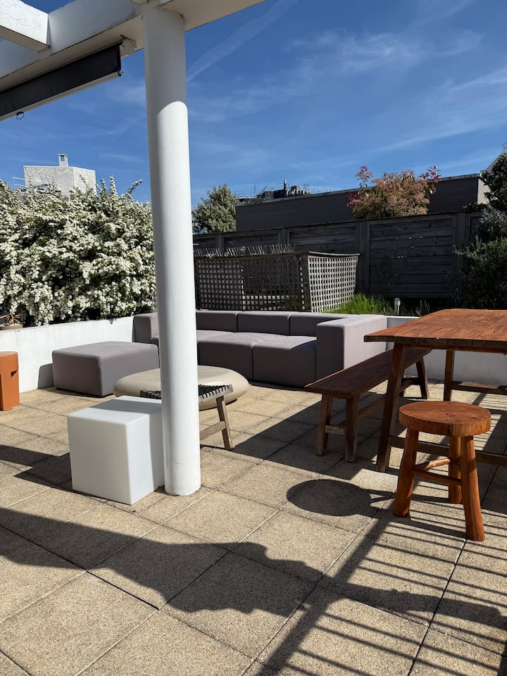 Chambre Privée + Grand Rooftop · Paris 16 - Boulogne-Billancourt