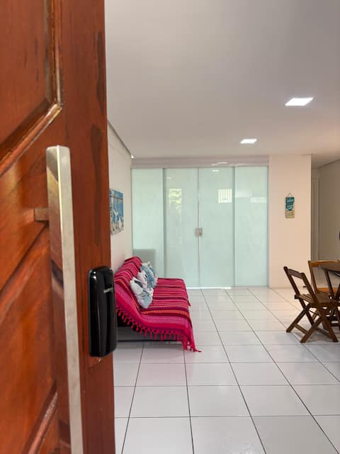 Imóvel de sucesso: Your home on the waterfront, in front of the best beach on the island em São Luís