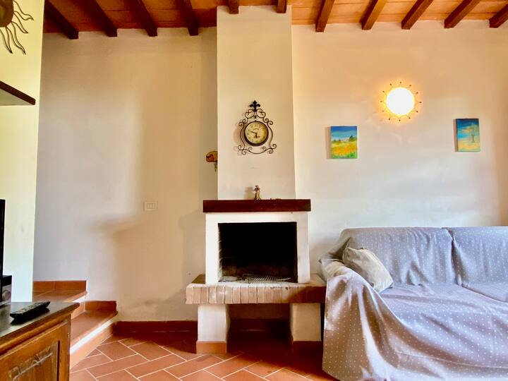 Mora – Peaceful Stone Retreat With Garden & View - Santa Fiora