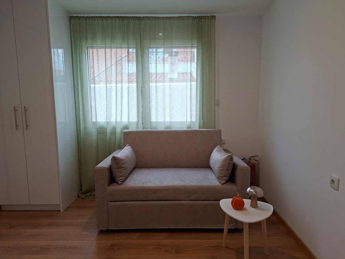 De comfortabele slaapbank 