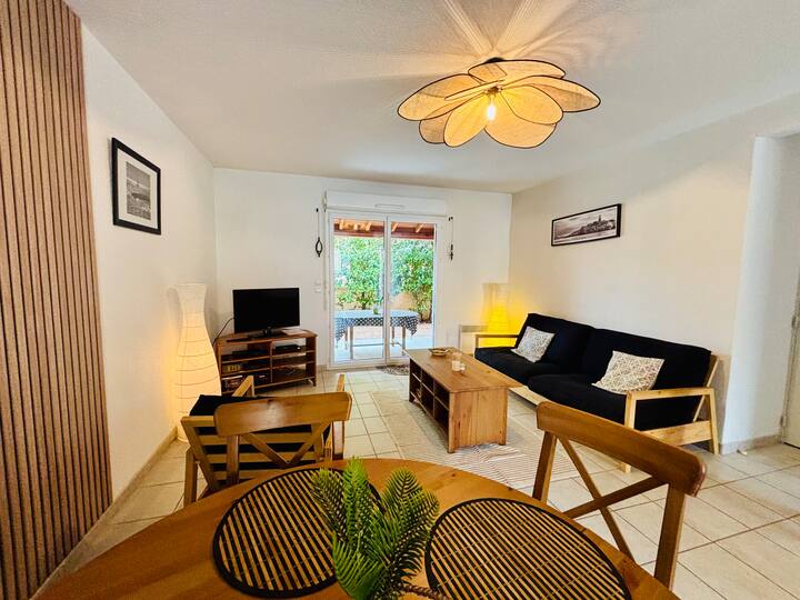 Entre Mer Et Le Canal Du Midi, 6p, Terrasse, Wifi - Villeneuve-lès-Béziers