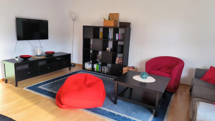 Fully Equipped Apart: Daylight Bathroom & Balcony - Koblenz