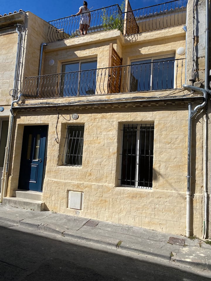 Maison Plein Centre De Bordeaux - Bordéus
