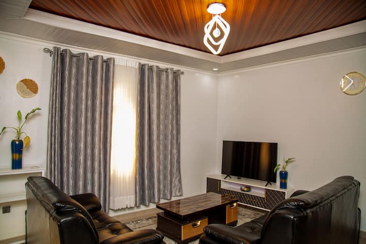 5 Min To Airport Fully Private 2br Home| Wifi |Acs - Kigali