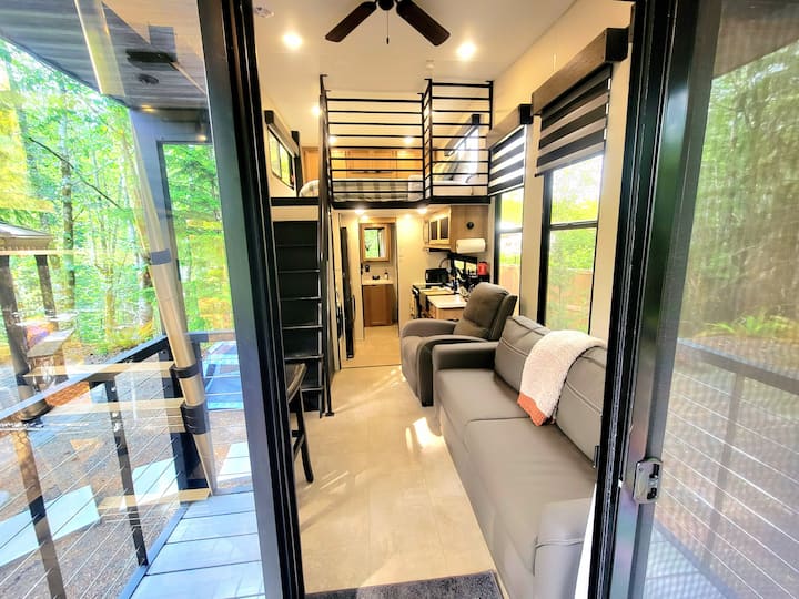 Elevated Rainforest Riverview, Sol Duc Retreat 1 - 포크스