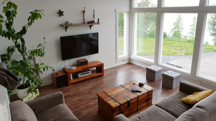 Villa Riihi - Luonto Ja Rauha & Uniikki Rantasauna - Kuopio