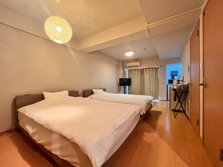 【Osaka Dome Hotel Kunea 301】wifi完備　ちゃぶ台でリラックス - Japan