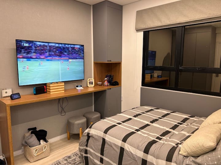 Apartamento Studio, Centro - Santo André