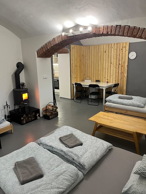 New basement with parking & EVcharger