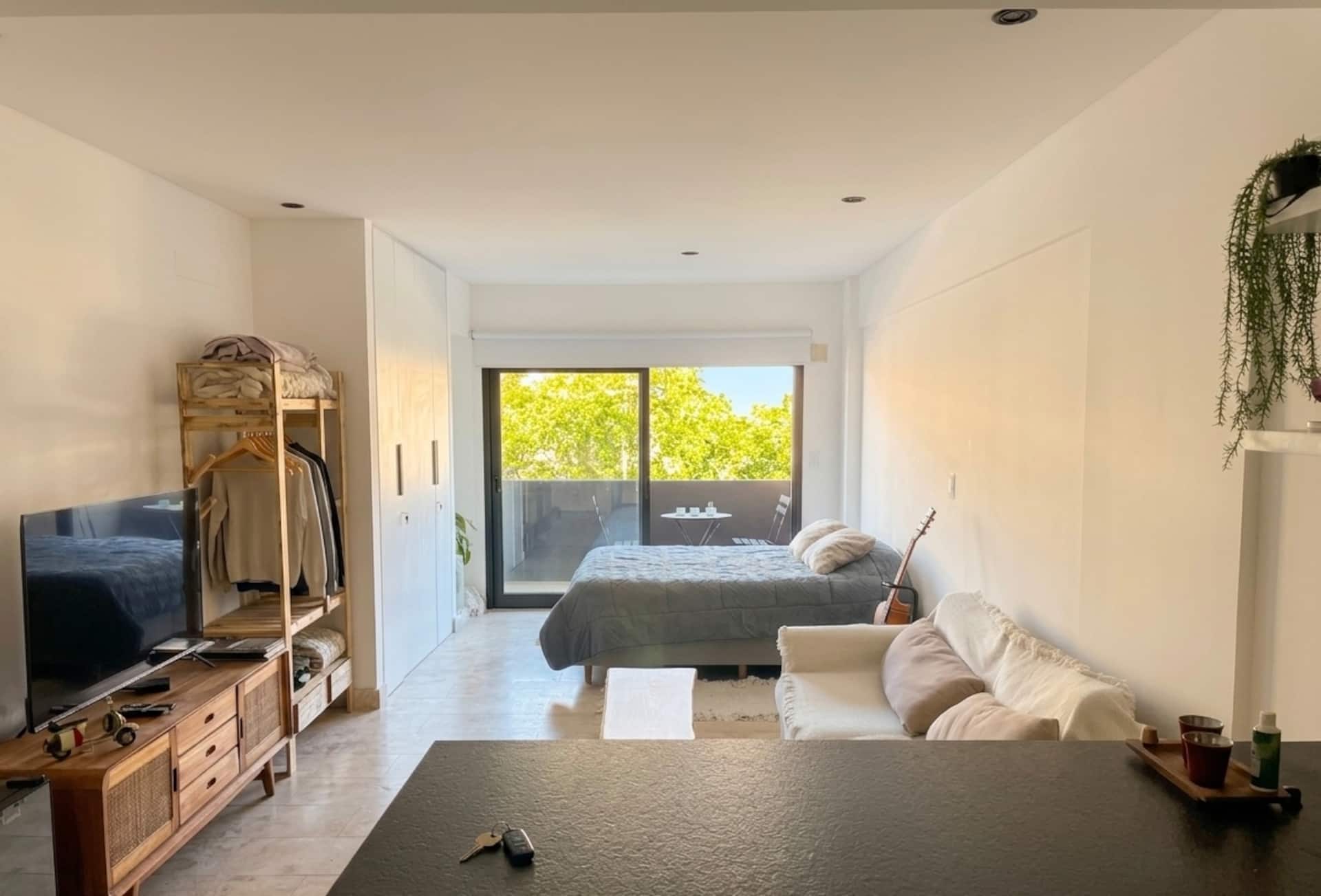 Brand new studio with balcony in Recoleta
