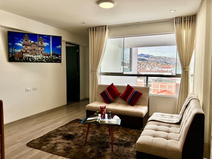 Apto Exclusivo Y Acogedor A 9 Min Del Centro - Cusco