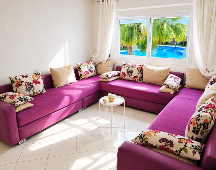 Samia Appartement Vue Sur Piscine - Martil