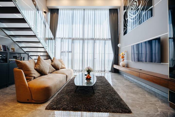 High-end Duplex/2beds/2baths/lake&river View/18fl - Vietnam