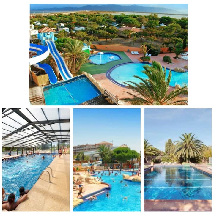 Animations, Piscines, Accès Plage, Wifi - Canet-en-Roussillon