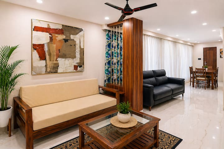 Hengdang By Olive's Retreat | Luxe 1 Bhk Apartment - Guwahati