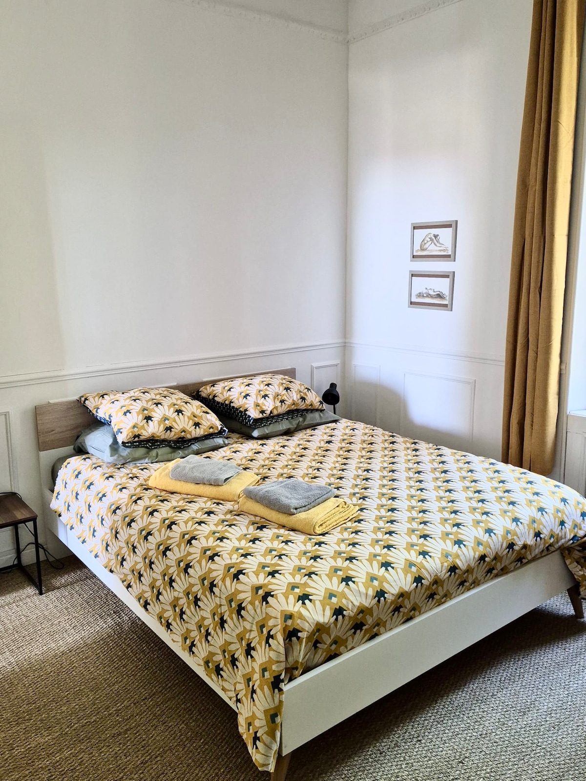 Habitación con vistas al jardín, Cama de 160 cm
☀️