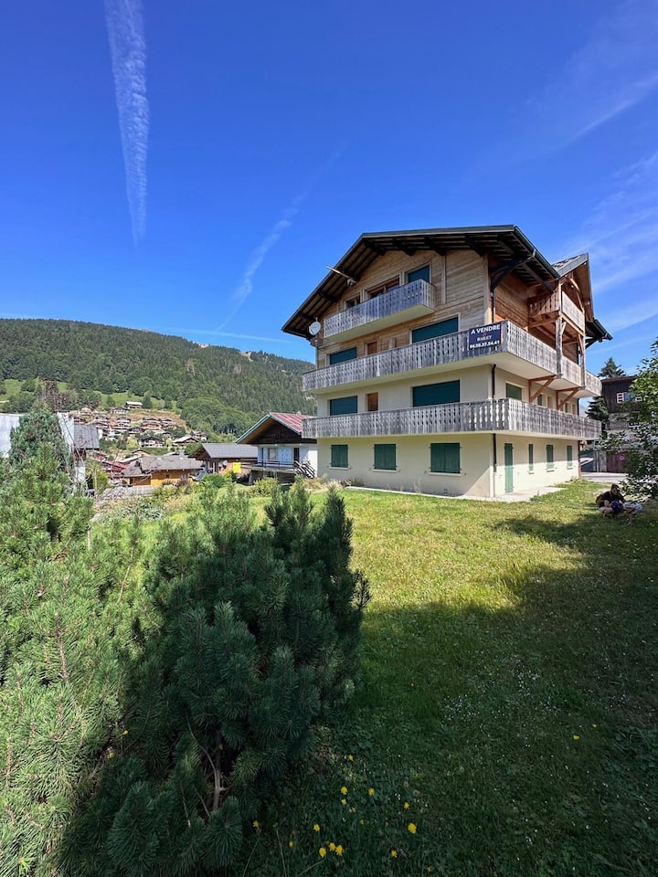 Jardin Privé, Cœur Des Gets Pistes à 5 Min - T3 - Avoriaz