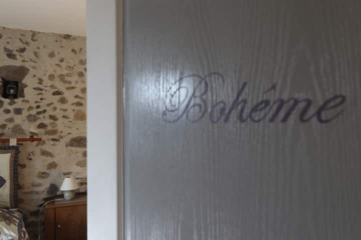 La Trémaillerie  Chambre Boheme - Gouville-sur-Mer