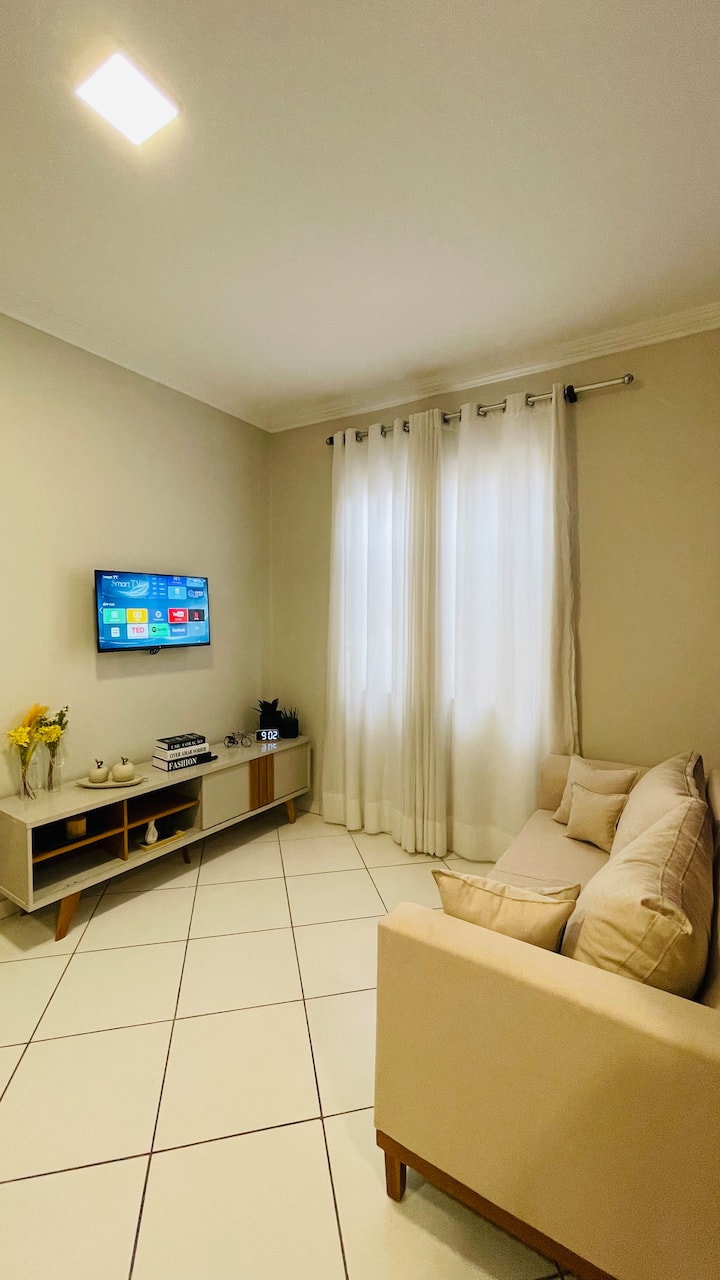 Apê C/ Horta. Com Cama Queen, Smart Tv, Ar E Wi-fi - Governador Valadares