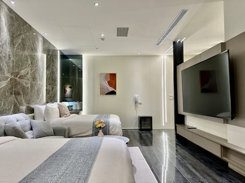 TPE Taipei Family Room for 4/Adjacent to Tong Business District/Taipei Station, Zhongshan MRT Statio