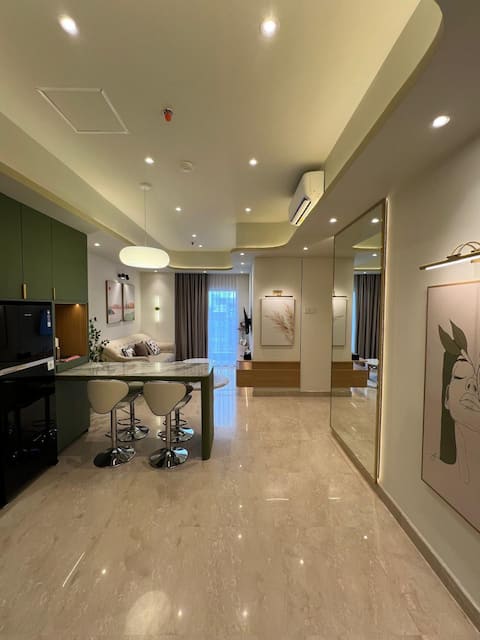 Podomoro Empire Medan | 2BR Muji Apartment | Mall
