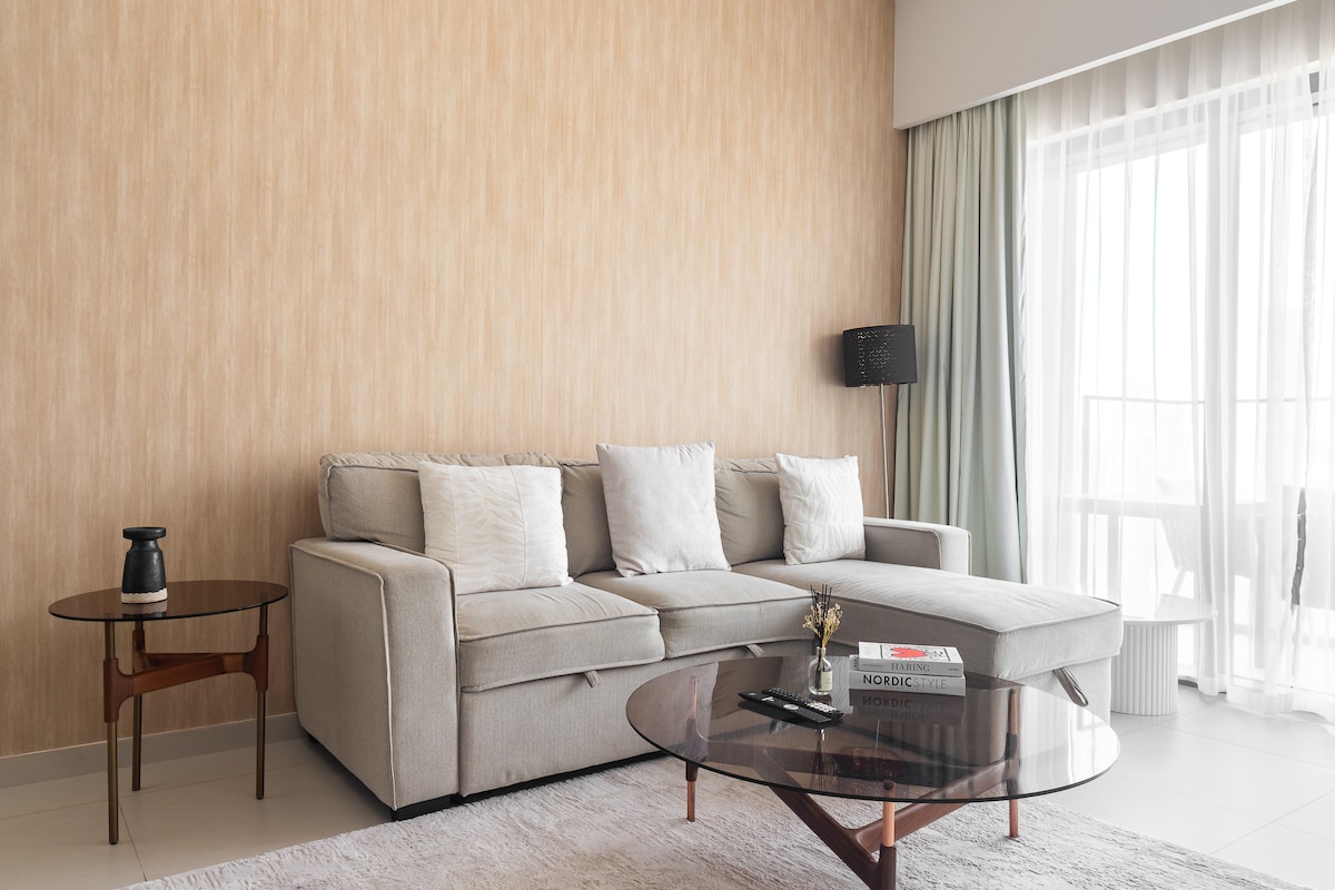 3 Bedroom Furnished Apartment with Burj Khalifa View | Burj Royale 3