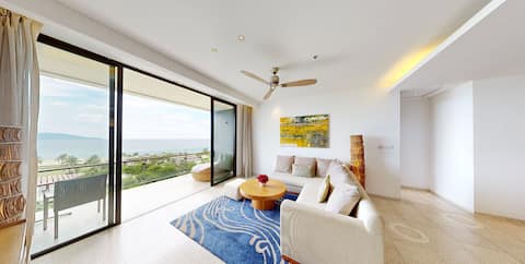 3BR 2Bath Oceanfront | Best View + Balcony | 130m²