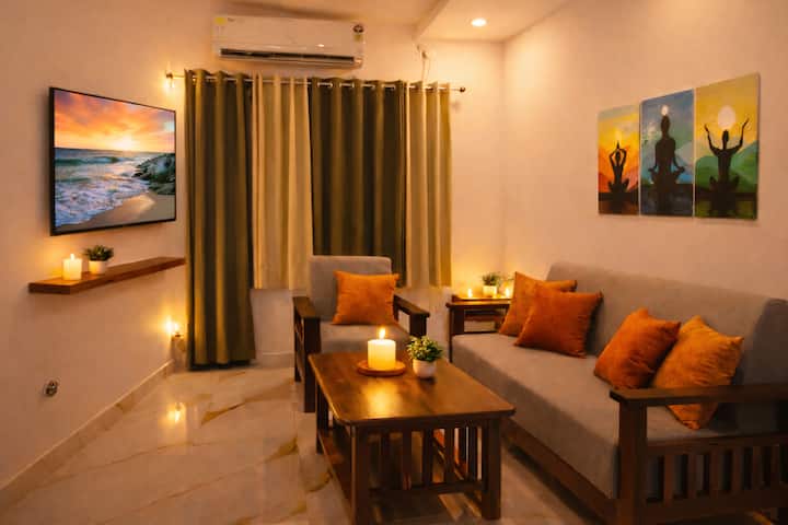 2x3bhk Family Stay | Spacious, Secure & Near Ganga - ハリドワール