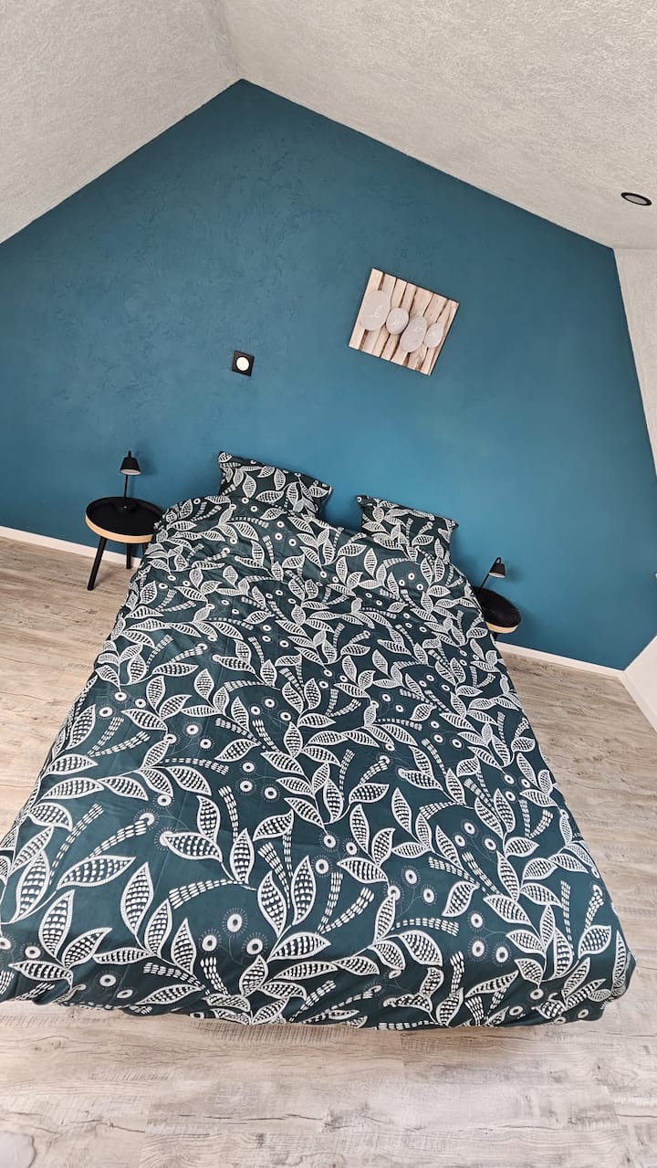 o espaço em que você vai dormir