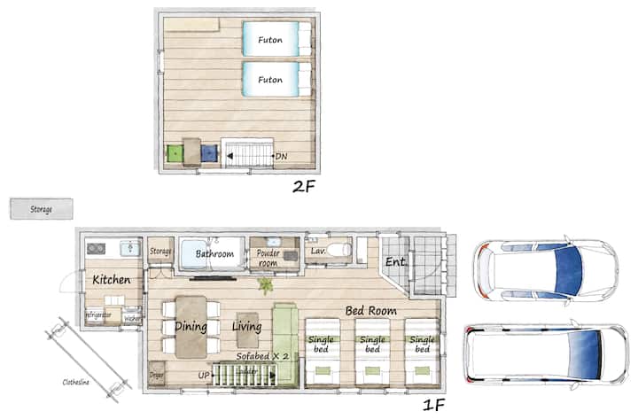 “Clean & Comfy Home – Great Access, Free Parking!” - 豊橋市