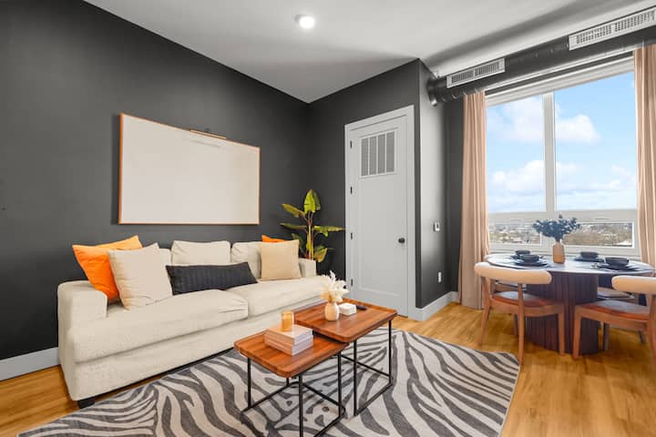 World Cup 21min. -Luxe 1br- Free Parking-king Bed - Verona, NJ
