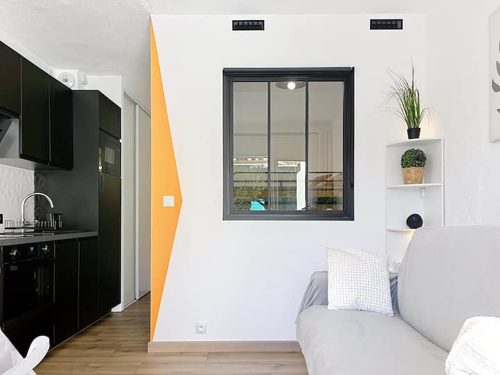 Studio Tennis : Clim Wifi Terrasse Au Cap D'agde - Marseillan