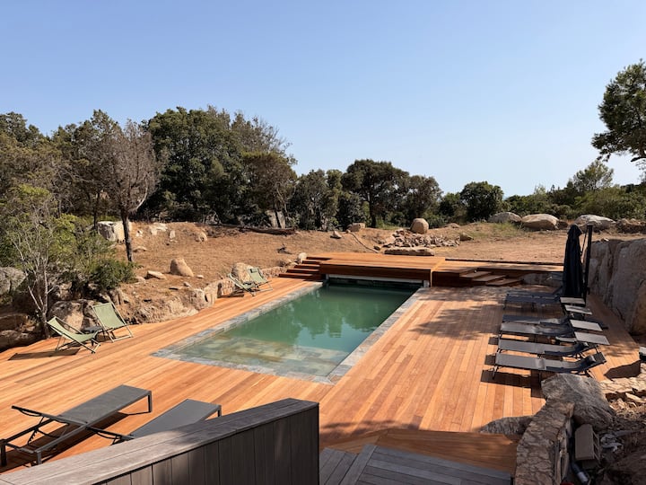 La Villa Pianottoli - Magnifique Vue Panoramique - Figari