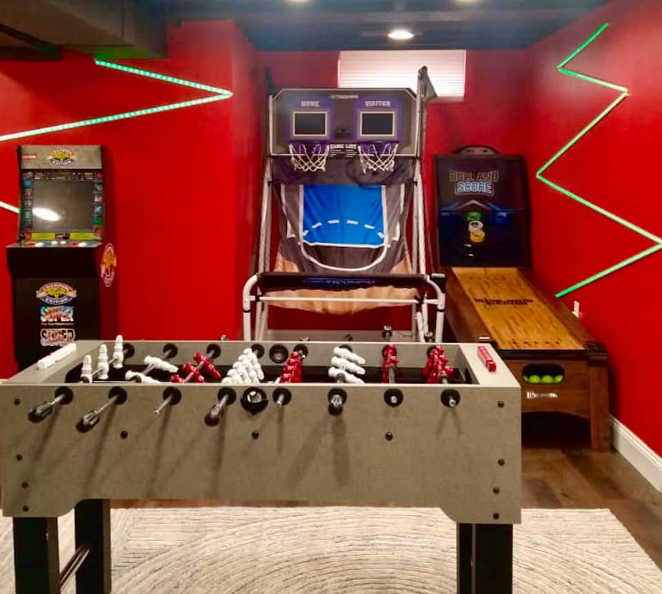 Main game room at Koi House of Kettering