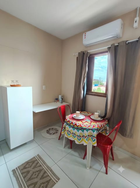 Airbnb em destaque: Comfort Studio Apartment in Mossoró | Air Conditioning + Wi-Fi + Double Bed em Mossoró