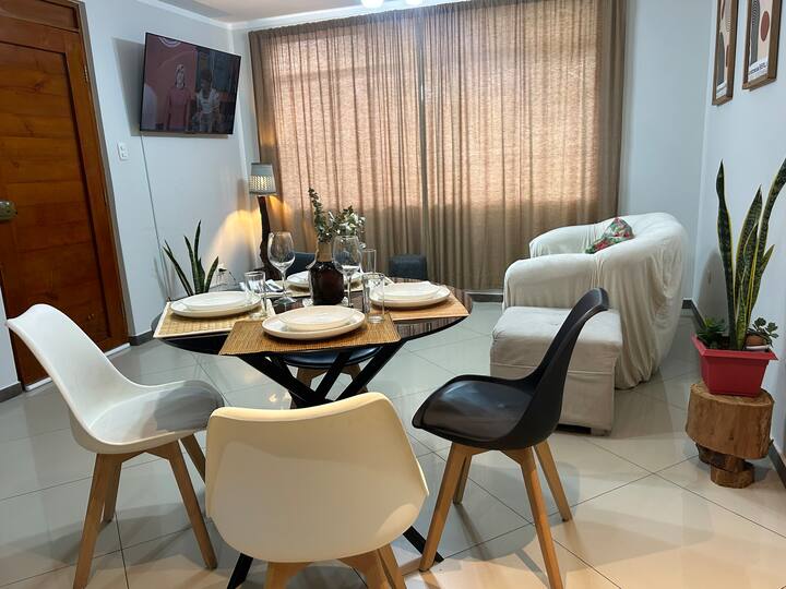 Céntrico, Familiar+ Cochera*4hab.5 Camas/3 Baños - Tacna