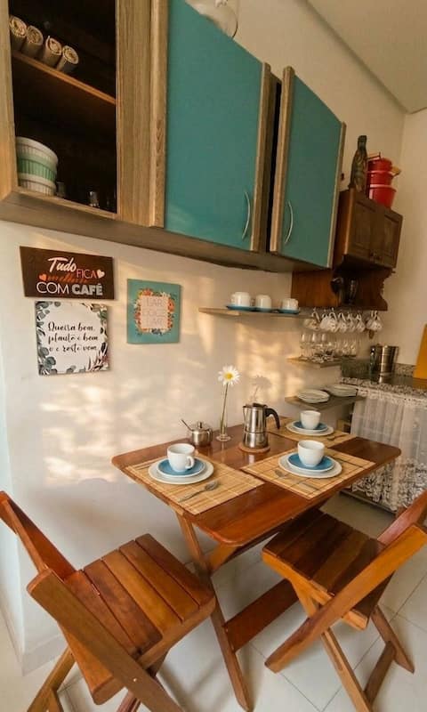 Imóvel de sucesso: House in the center, 400 meters from the beach, complete comfort em Prado
