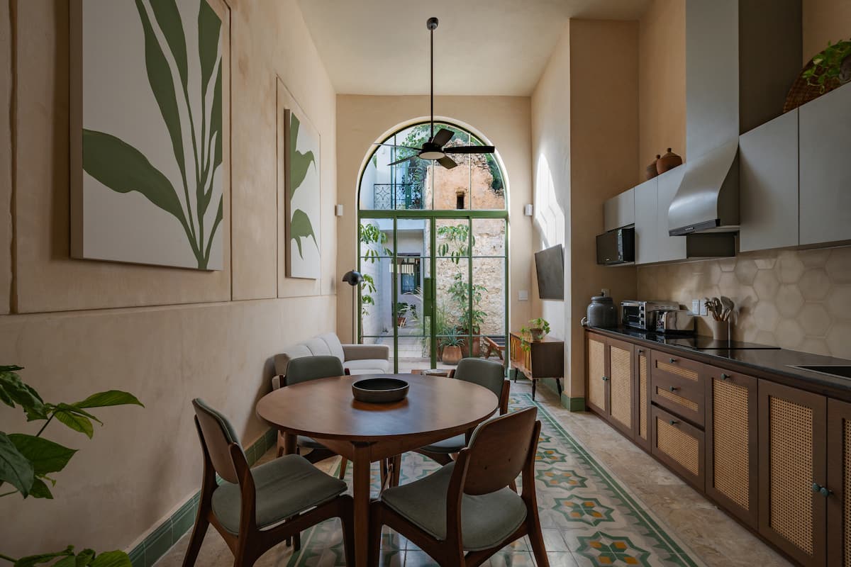 Casa Pistache, colonial arched hideaway with chukum walls in Campeche — Casonas MX — photo 4