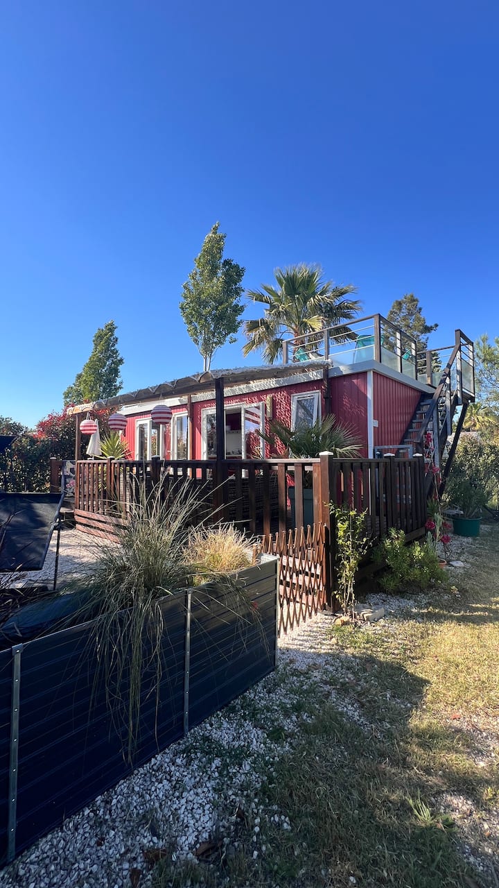 Bungalow Hyères Accès Plage. Petit Havre De Paix. - Hyères