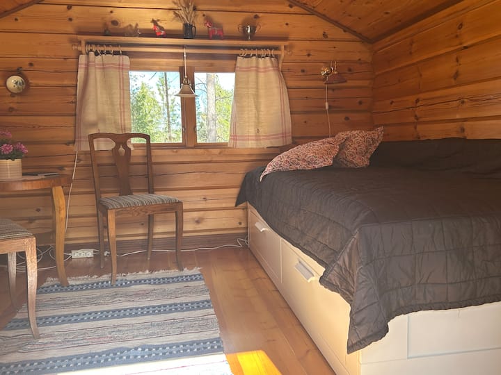 Sofá cama en la casa de huéspedes