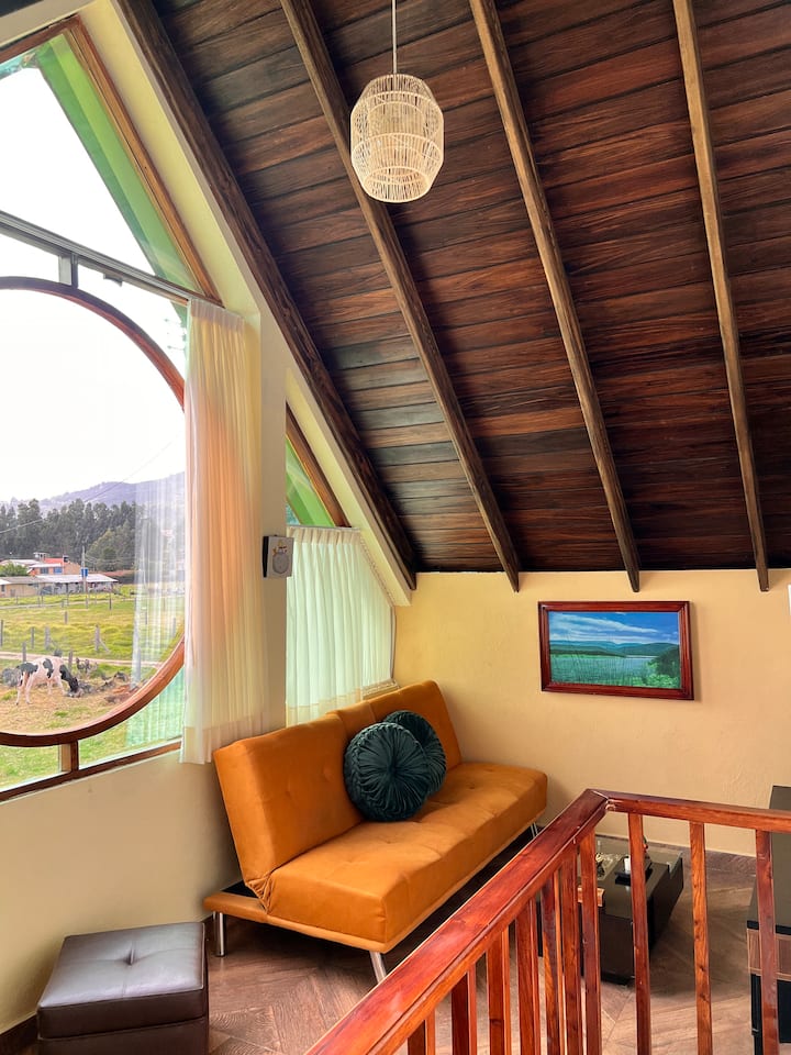 Finca Los Duraznos, Chimenea Y Naturaleza En Ubaté - Cucunubá