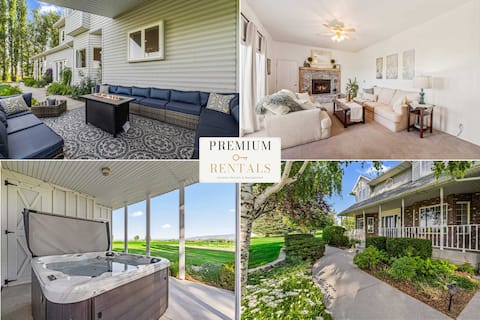 Spacious 6BR Haven - Game Room - Hot Tub Sleep 28+
