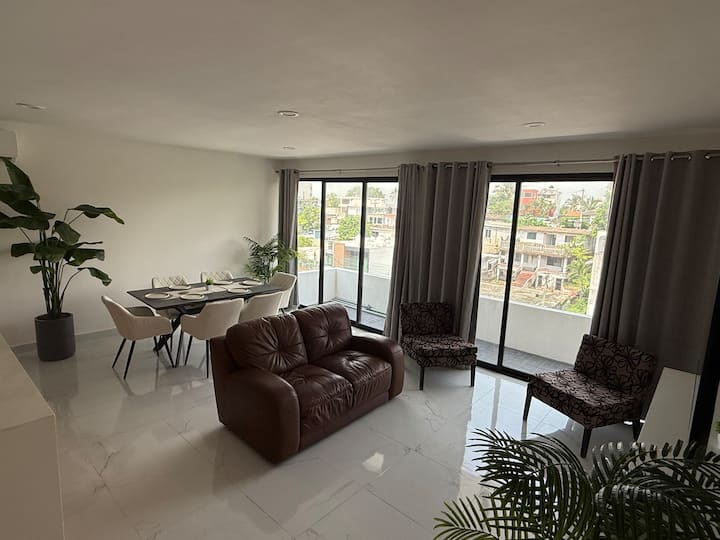 Penthouse Vista Al Mar Y Terraza - Boca del Río