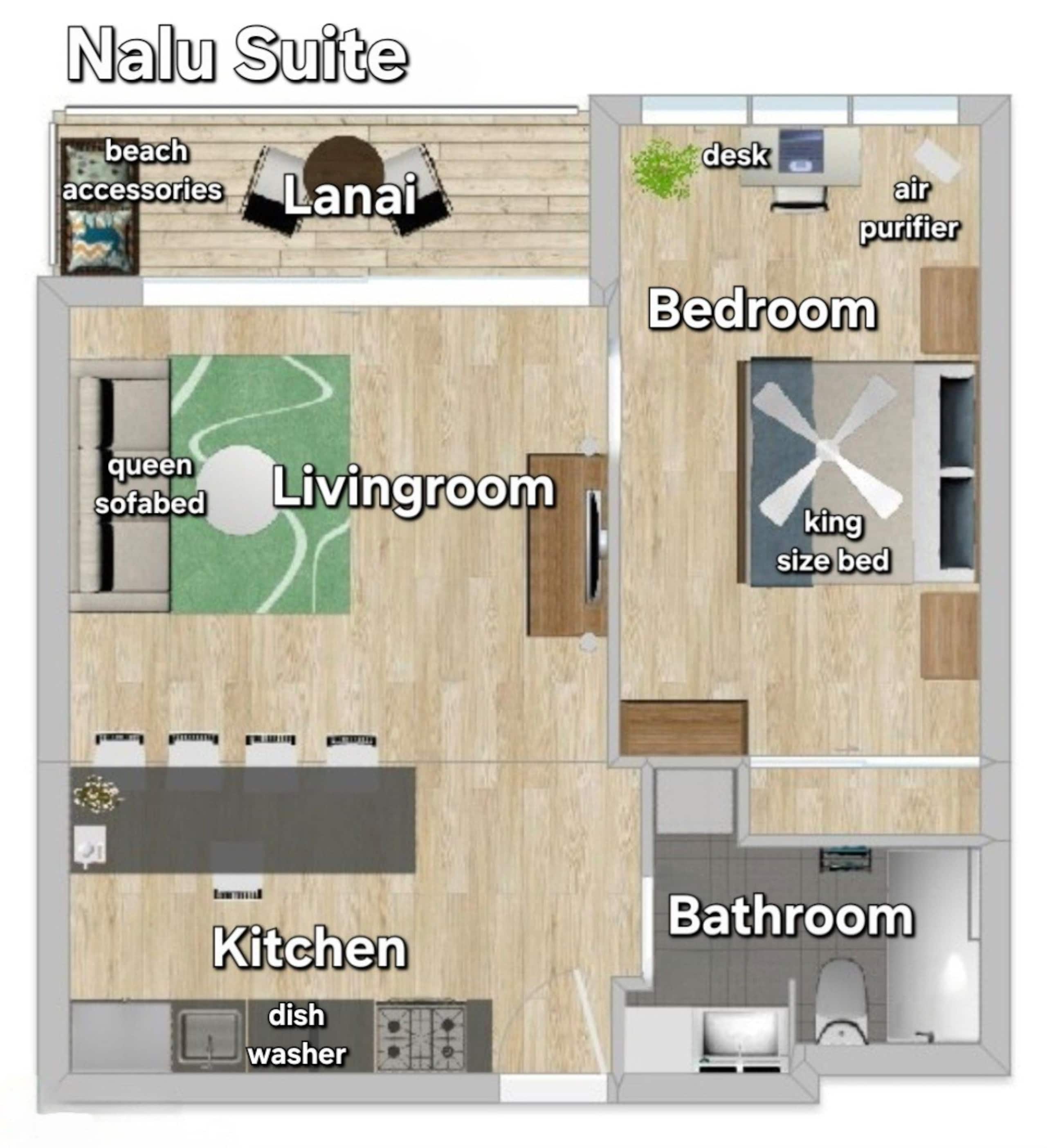 Condo in Honolulu · ★4.97 · 1 bedroom · 2 beds · 1 bath - Image 5