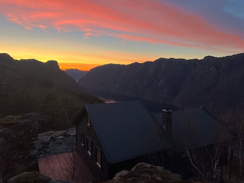 Amazing fjordview cabin